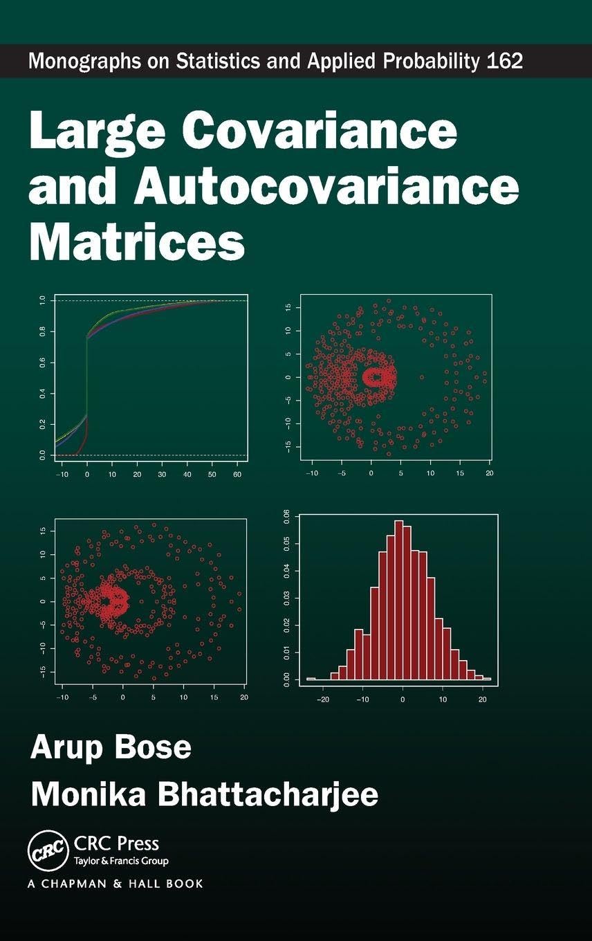 Large Covariance and Autocovariance Matrices Mathematics