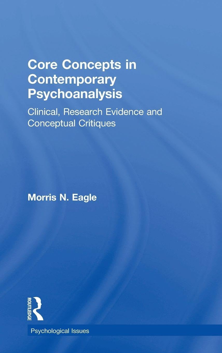 Core Concepts in Contemporary Psychoanalysis Medicine Books
