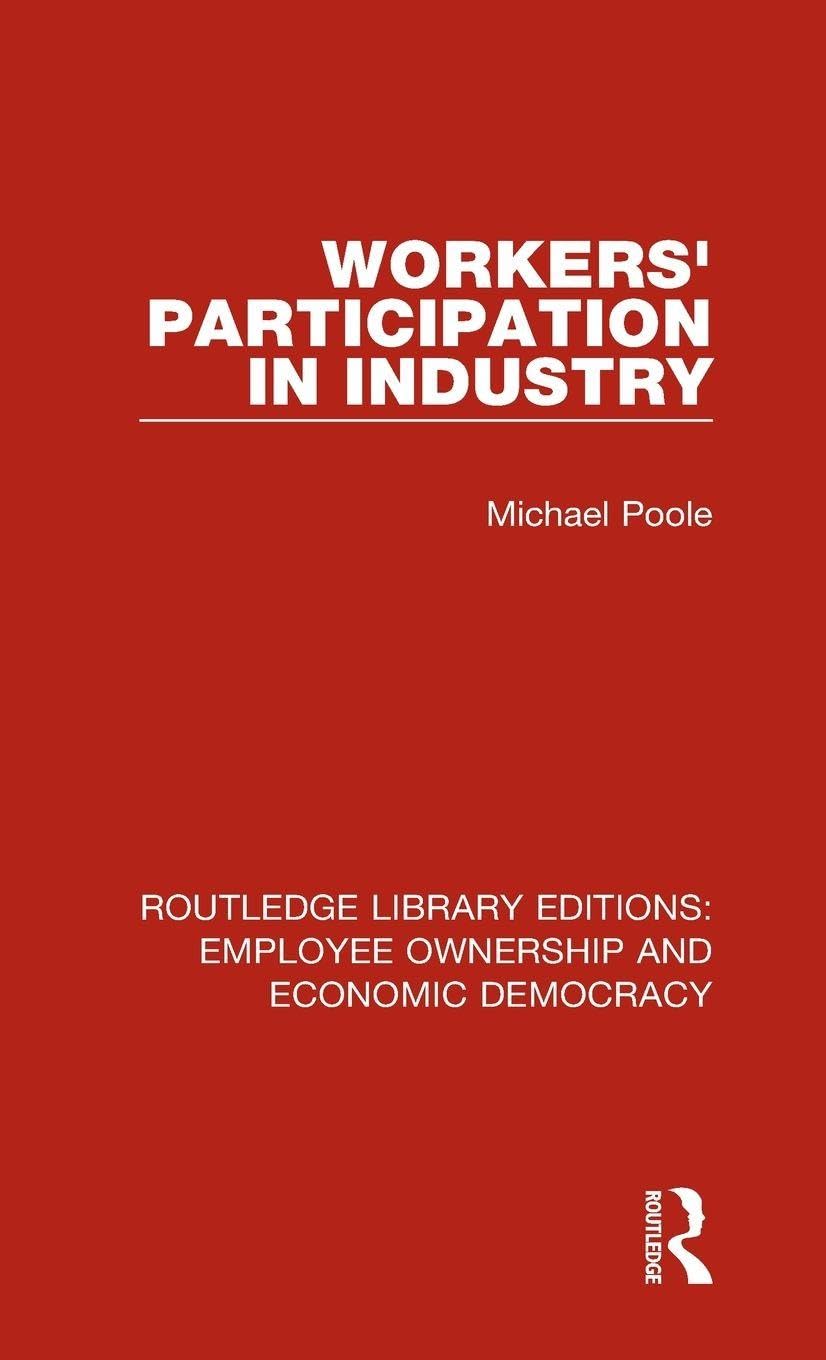 Workers' Participation in Industry Social Sciences