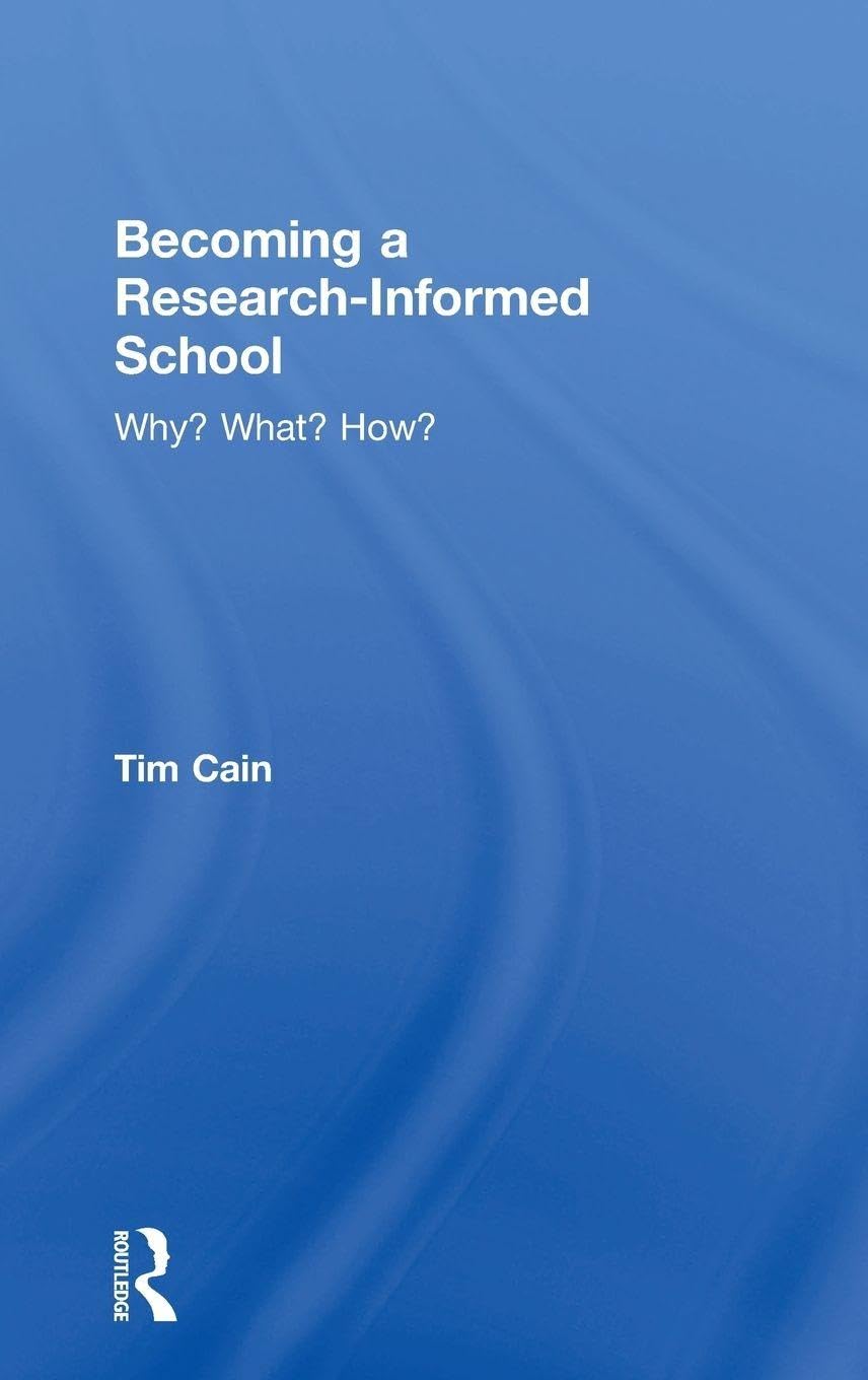 Becoming a Research-Informed School Business, Finance & Career Books