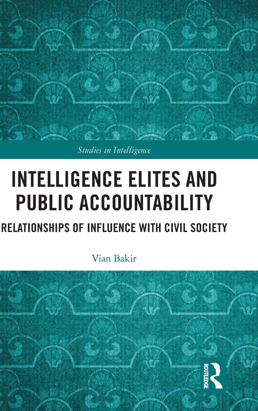 Product Image: Intelligence Elites and Public Accountability