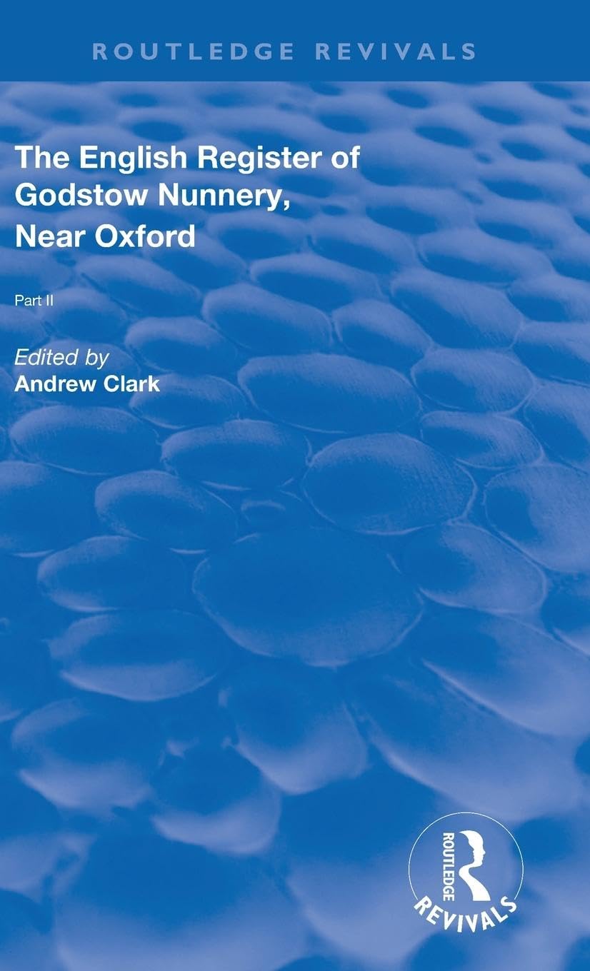 English Register of Godstow Nunnery, Near Oxford Contemporary literature