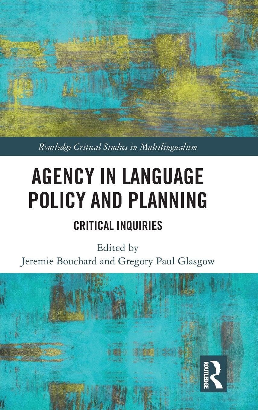 Agency in Language Policy and Planning Social Sciences