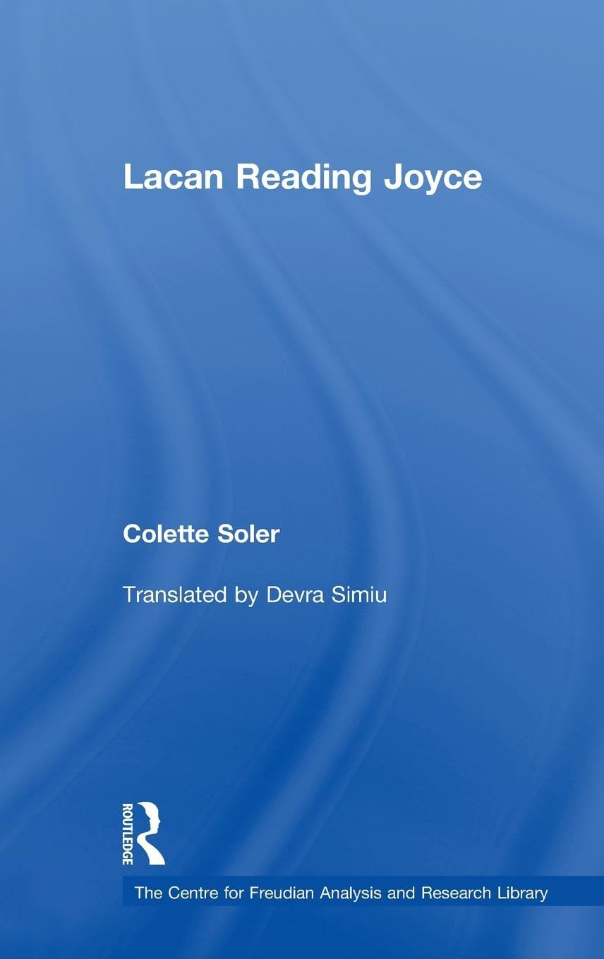 Lacan Reading Joyce Contemporary literature