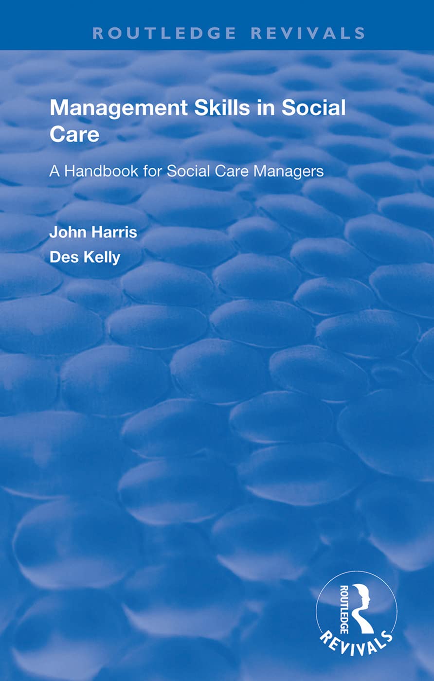 Management Skills in Social Care Social Sciences