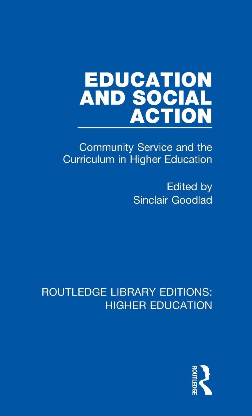 Product Image: Education and Social Action