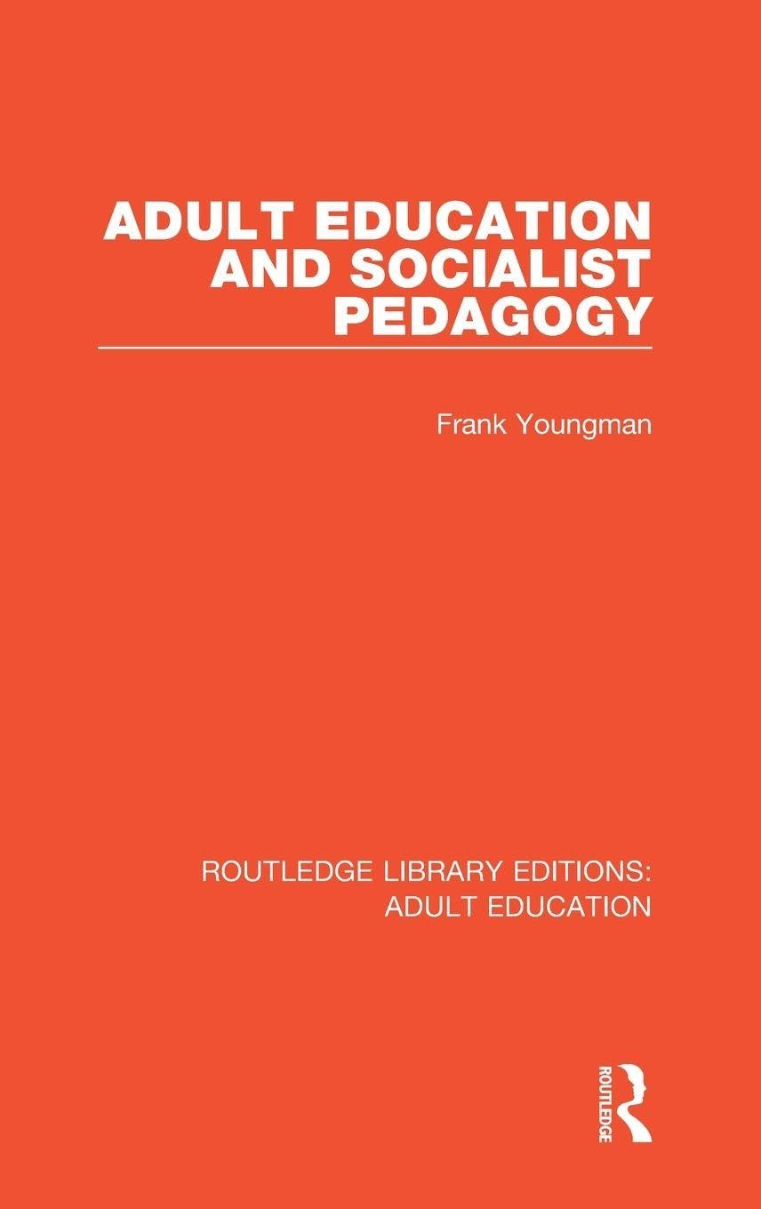 Adult Education and Socialist Pedagogy Education & Training