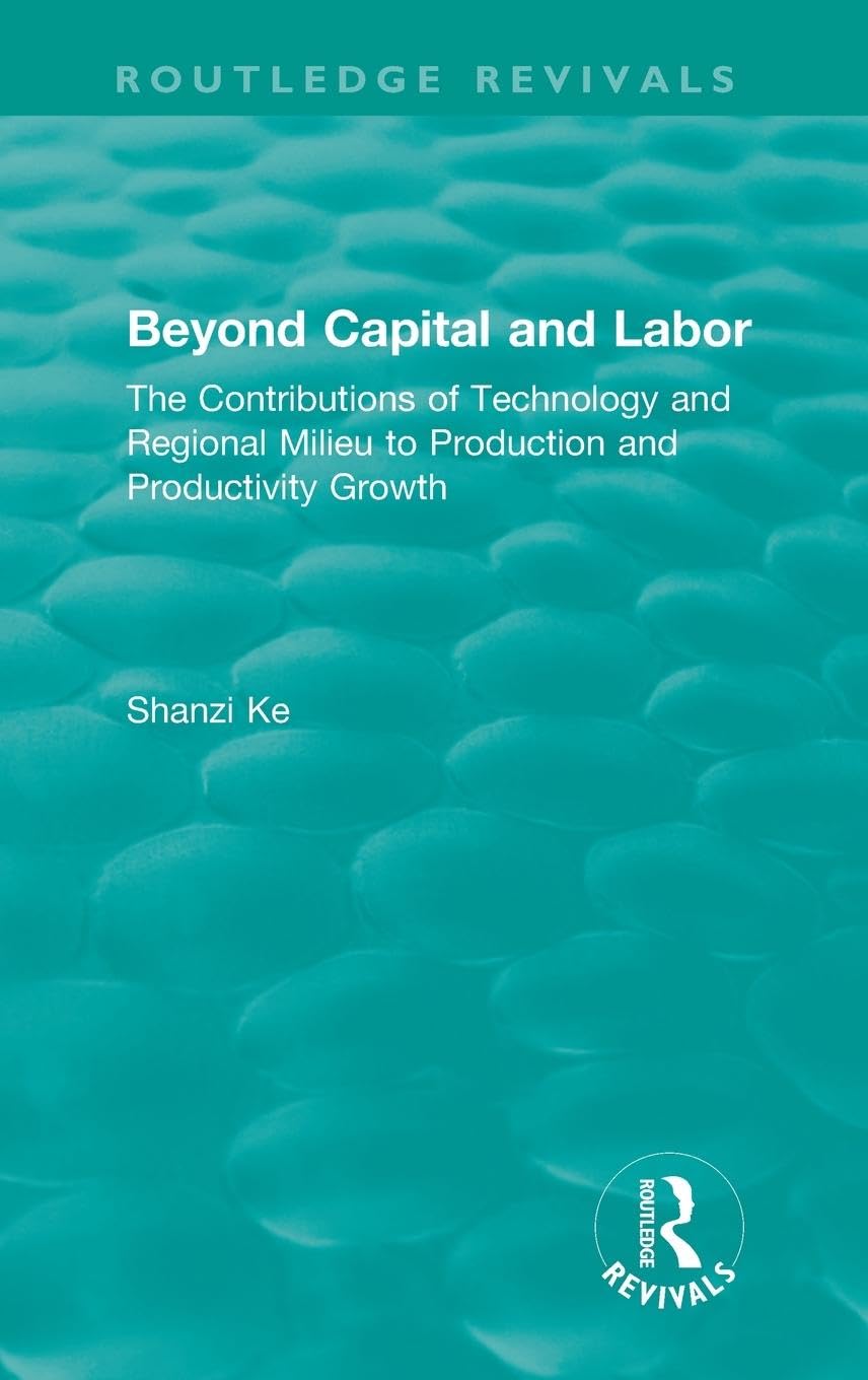 Product Image: Beyond Capital and Labor