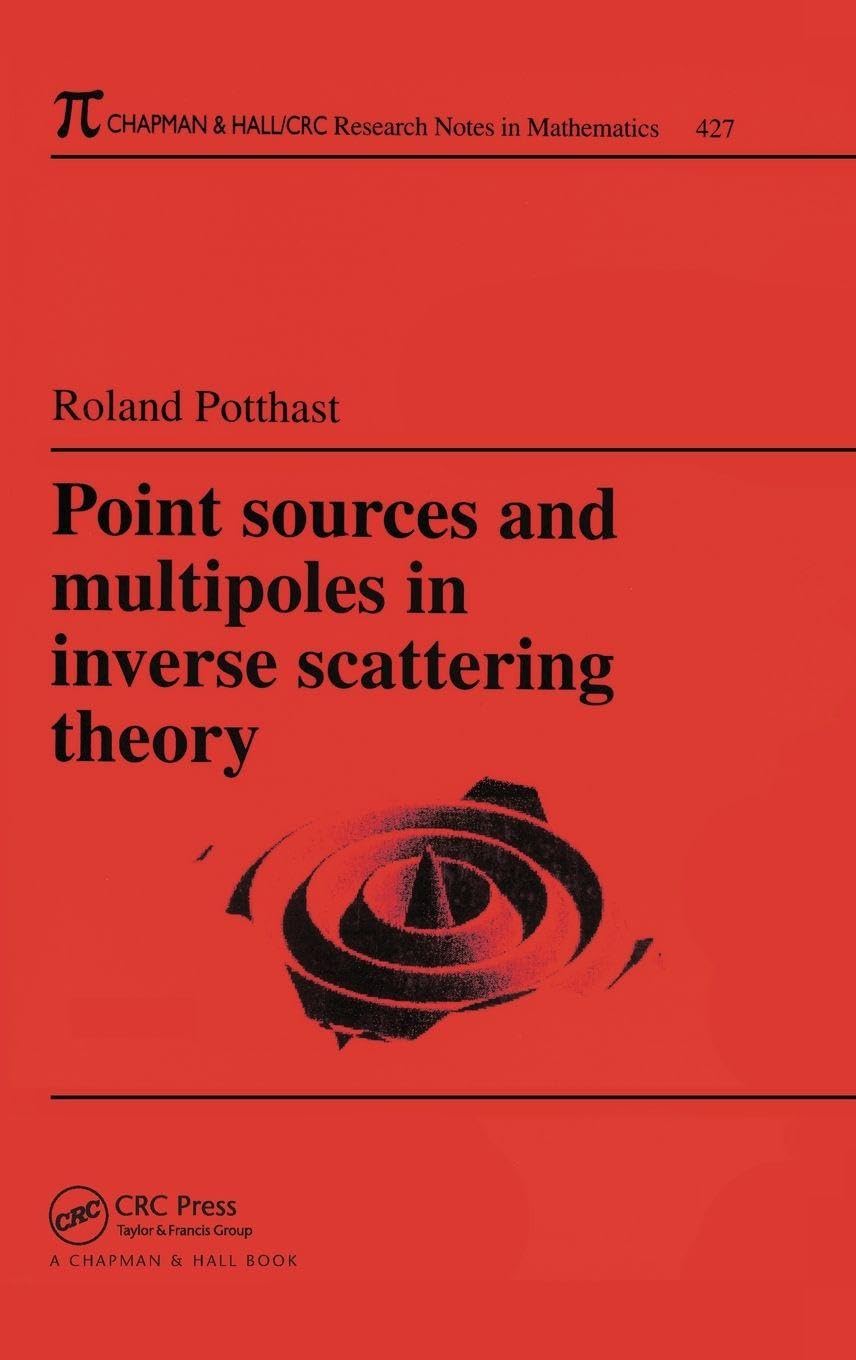 Point Sources and Multipoles in Inverse Scattering Theory Medicine