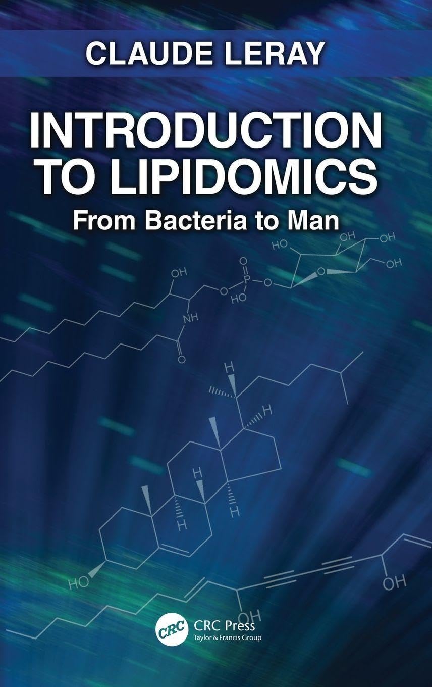 Introduction to Lipidomics Medicine Books
