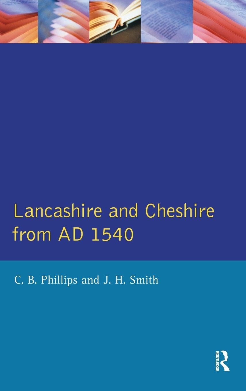 Product Image: Lancashire and Cheshire from AD1540