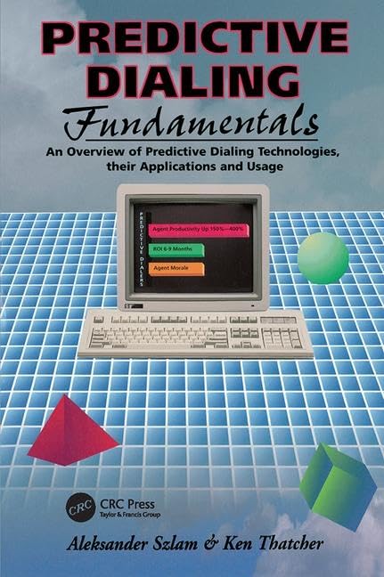 Product Image: Szlam, A: Predictive Dialing Fundamentals