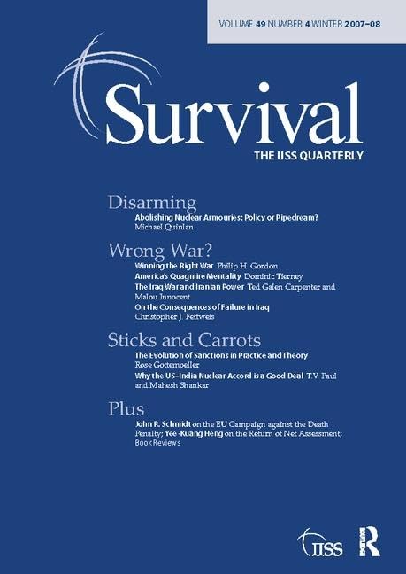 Survival 49.4: Survival 49.4, Winter 2007 Social Sciences