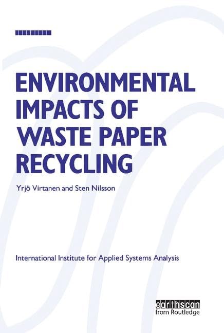 Environmental Impacts of Waste Paper Recycling Mathematics