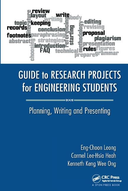 Product Image: Guide to Research Projects for Engineering Students: Planning, Writing and Presenting