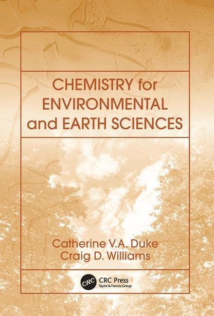 Chemistry for Environmental and Earth Sciences Business & Technology