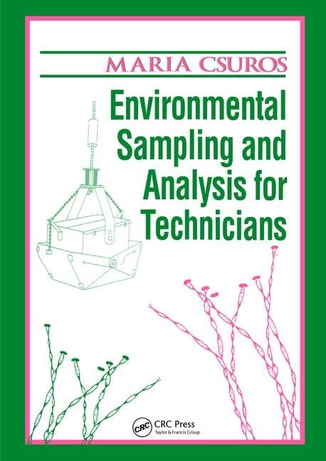 Environmental Sampling and Analysis for Technicians Computer Science
