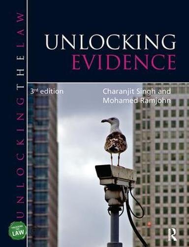 Product Image: Unlocking Evidence (Unlocking the Law)