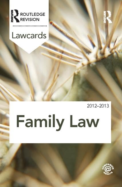 Product Image: Family Lawcards 2012-2013