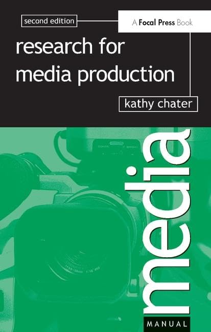 Product Image: Research for Media Production