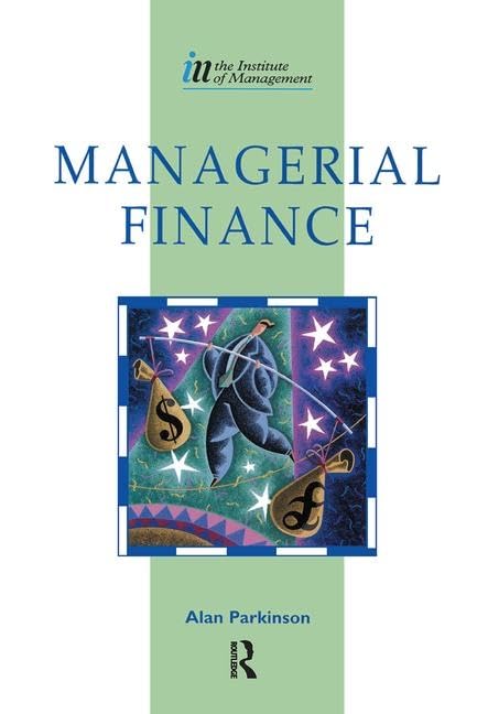Product Image: Managerial Finance