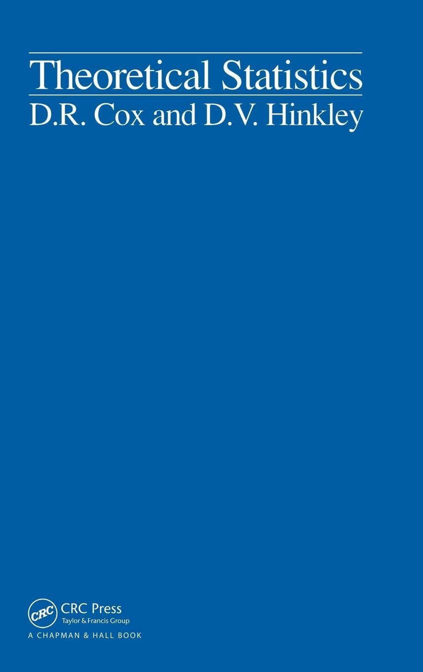 Theoretical Statistics Mathematics
