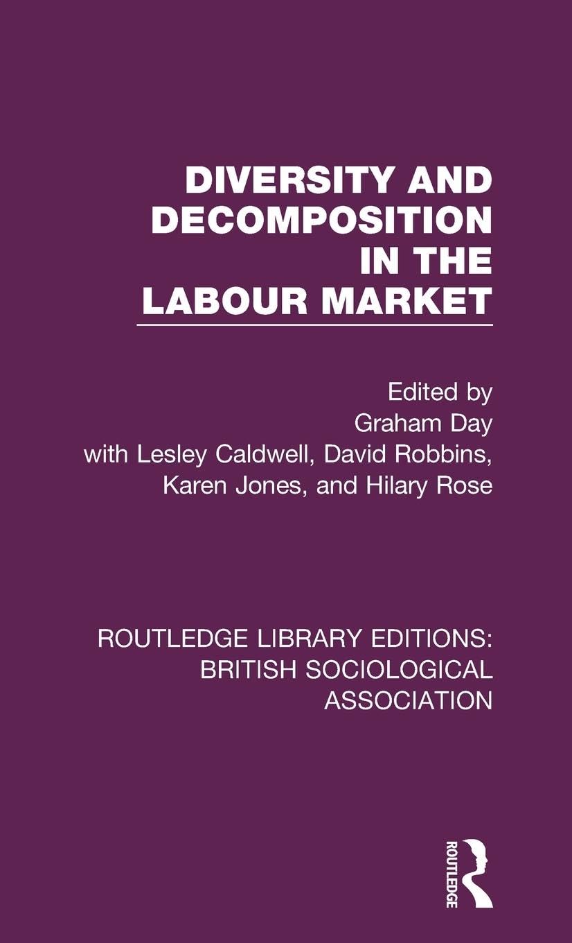 Diversity and Decomposition in the Labour Market Social Sciences