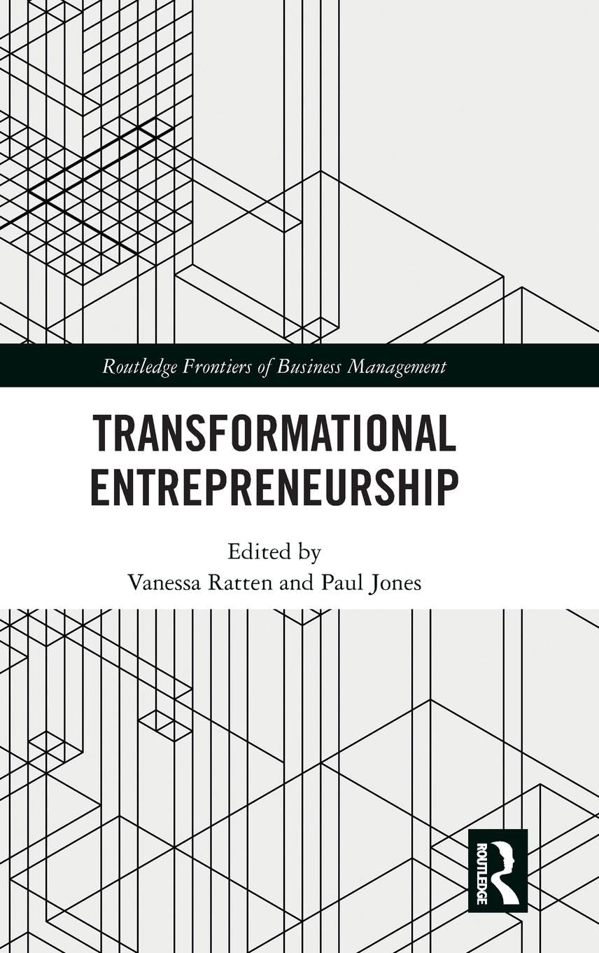 Transformational Entrepreneurship Business, Finance & Career
