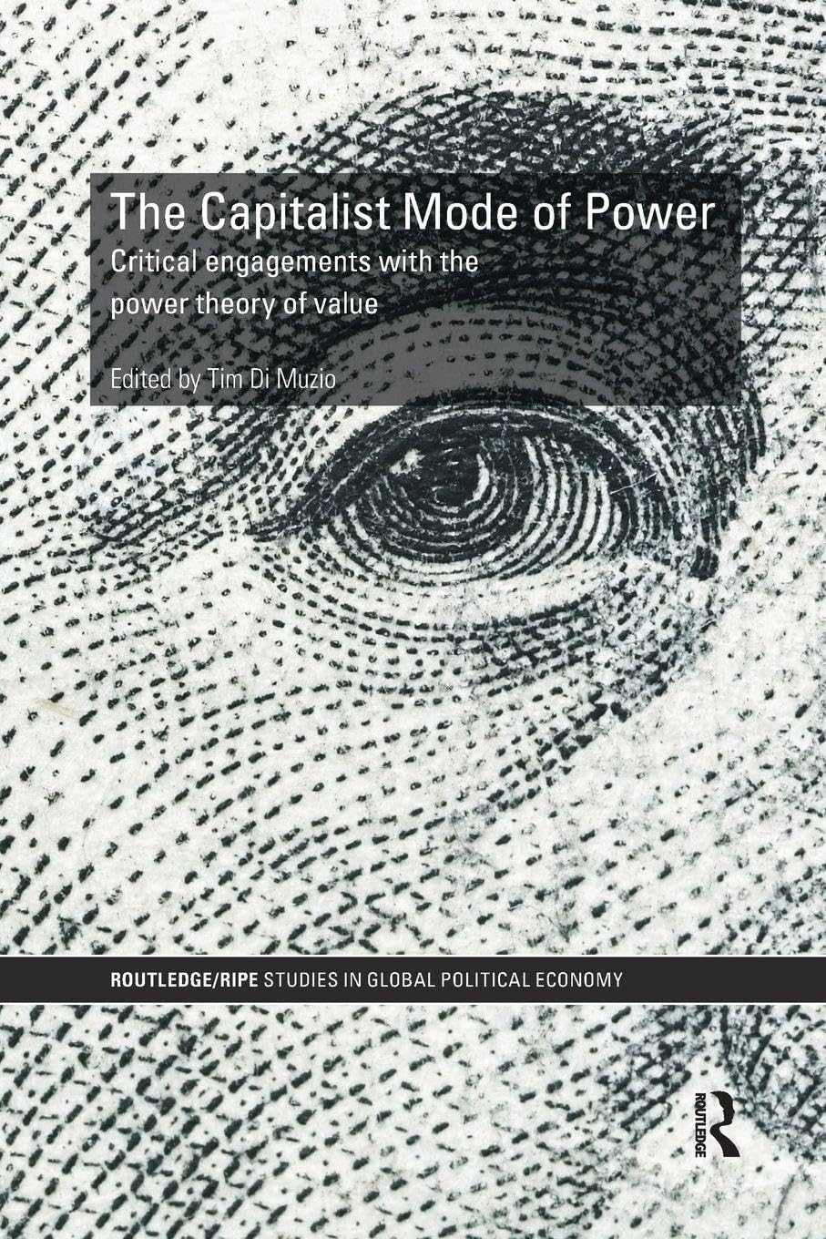 The Capitalist Mode of Power Business, Finance & Career