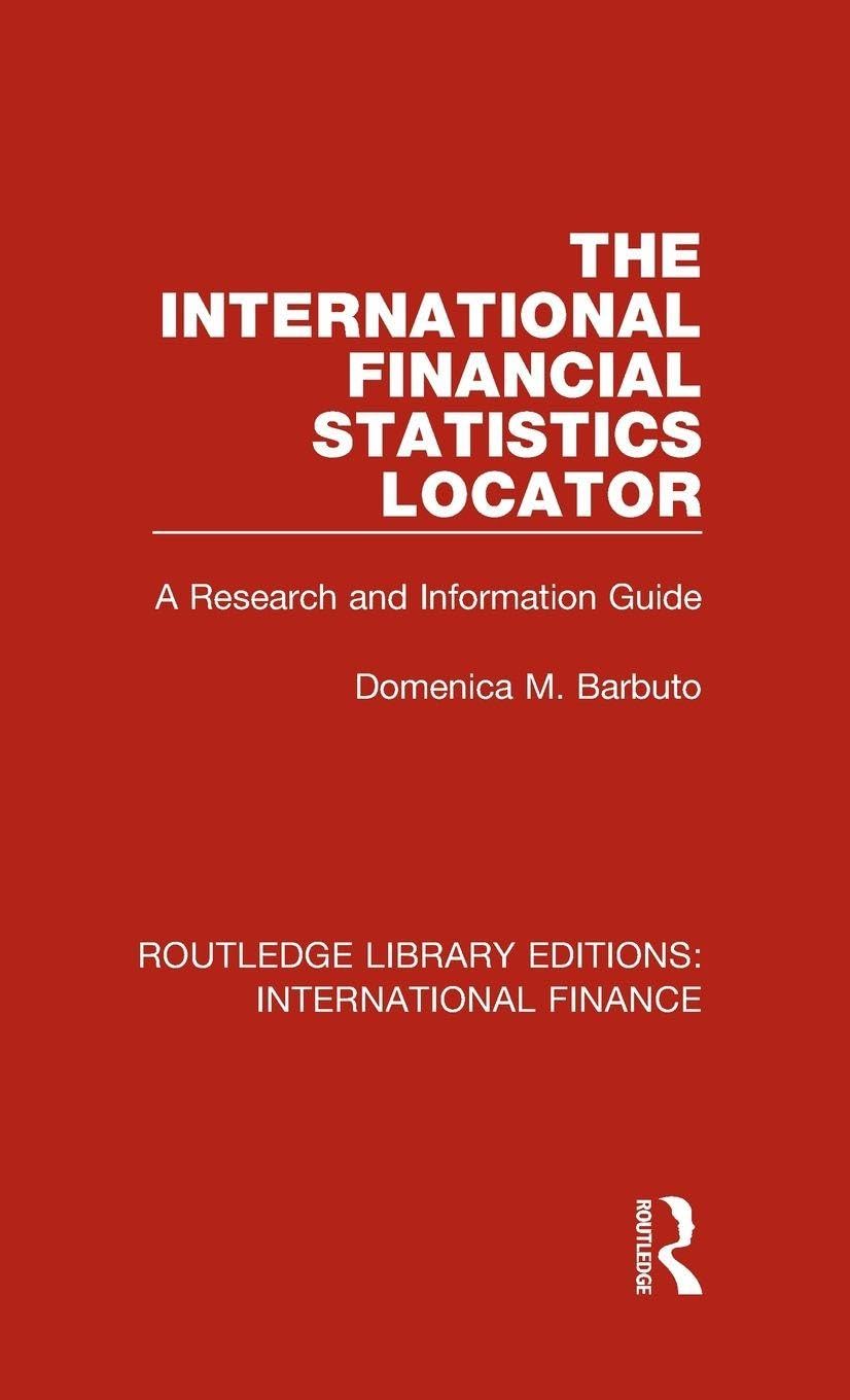 The International Financial Statistics Locator Business, Finance & Career