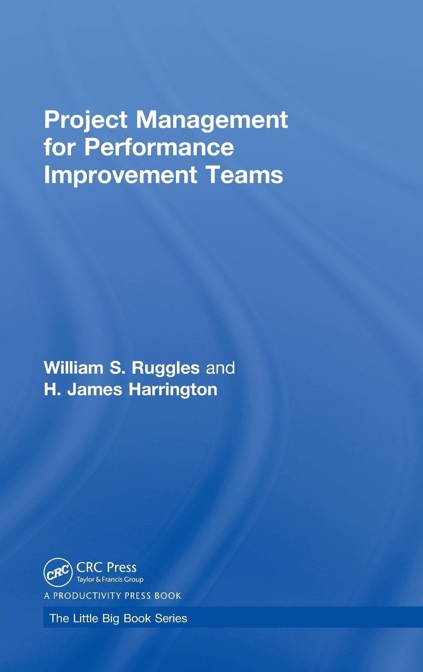 Product Image: Project Management for Performance Improvement Teams