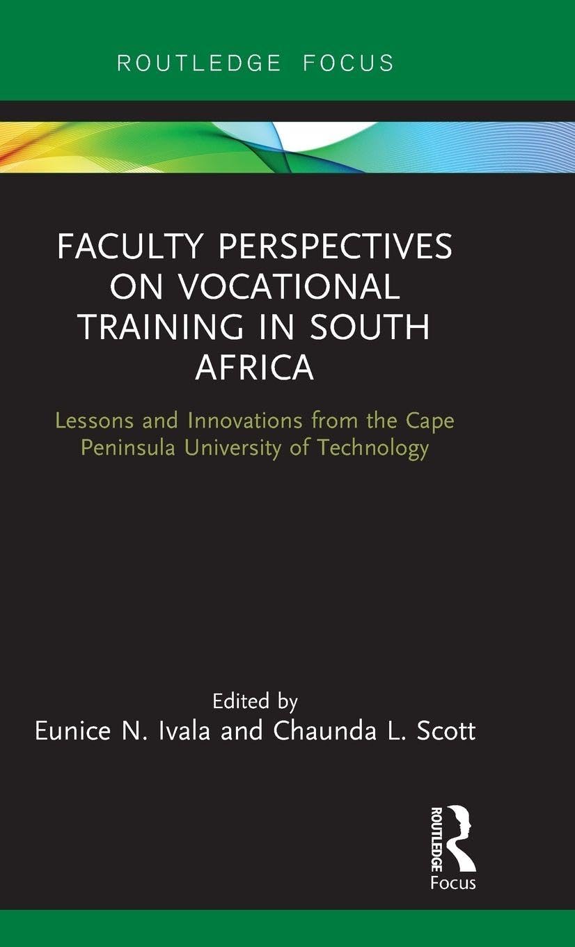 Faculty Perspectives on Vocational Training in South Africa Business, Finance & Career
