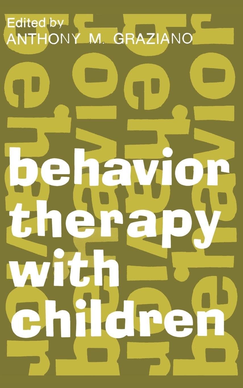 Product Image: Behavior Therapy with Children
