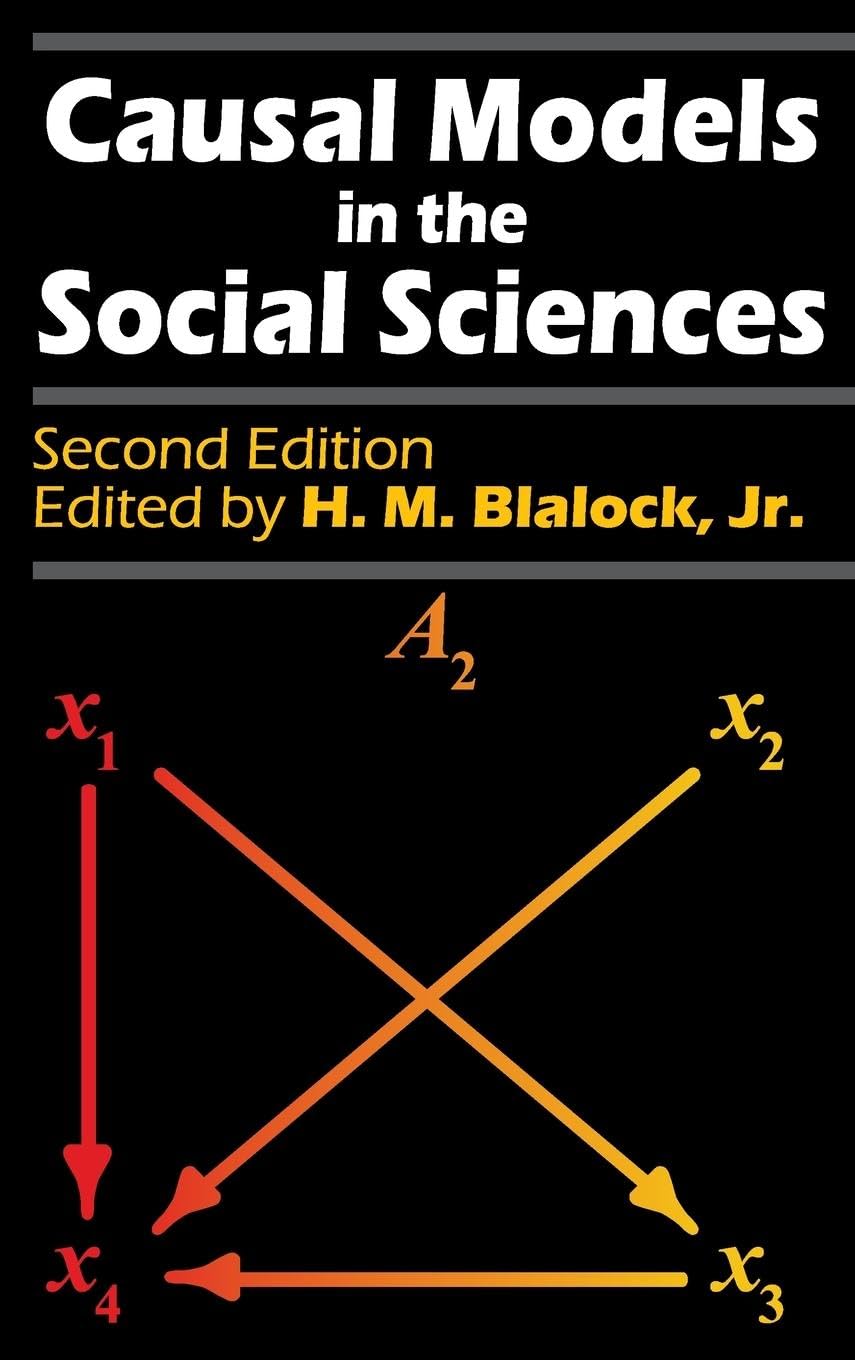 Product Image: Causal Models in the Social Sciences