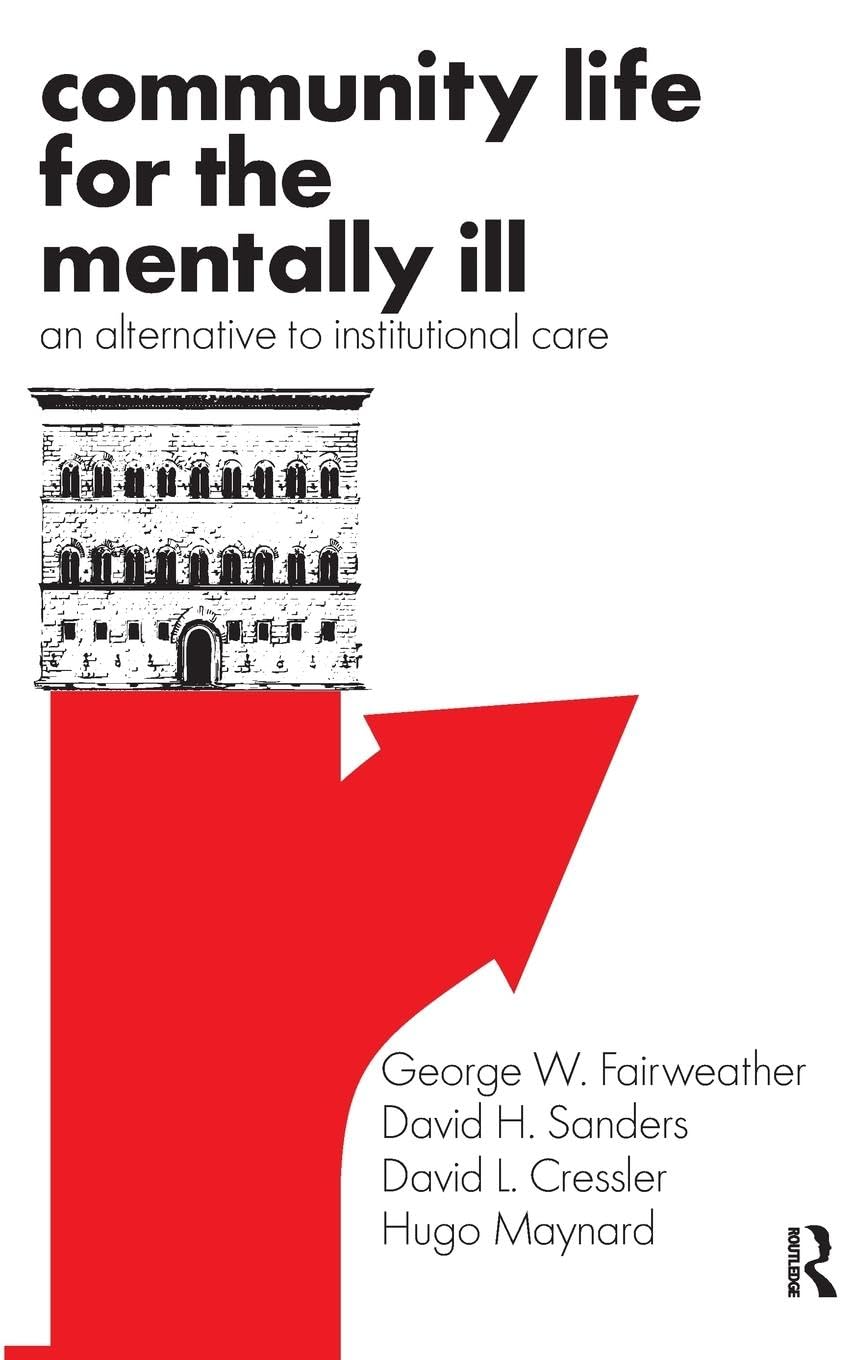 Community Life for the Mentally Ill Medicine