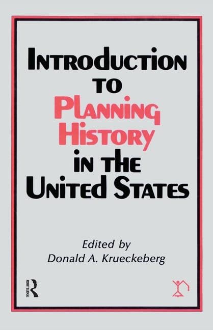 Introduction to Planning History in the United States Books