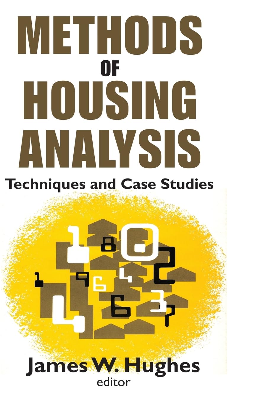Product Image: Methods of Housing Analysis