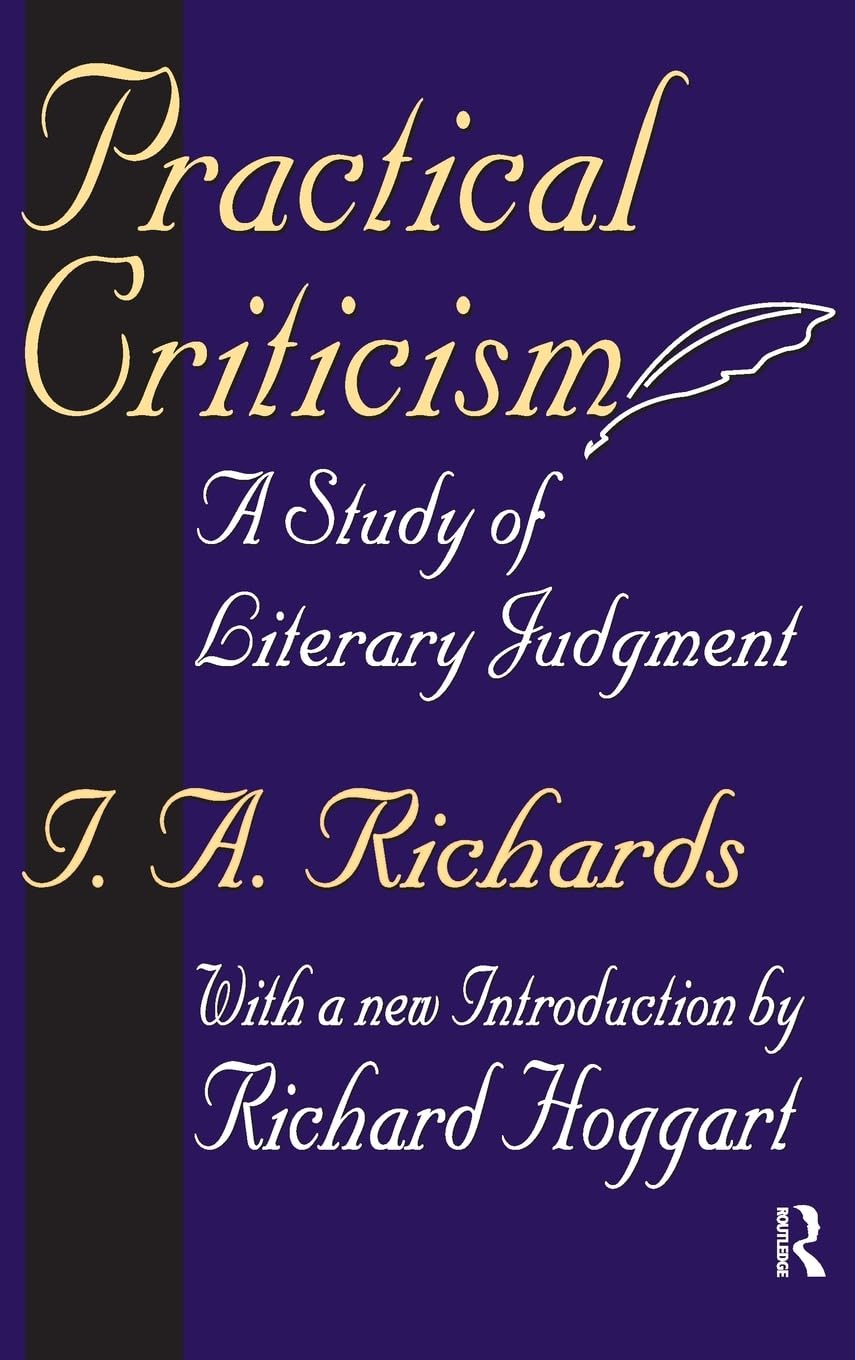 Practical Criticism Philosophy