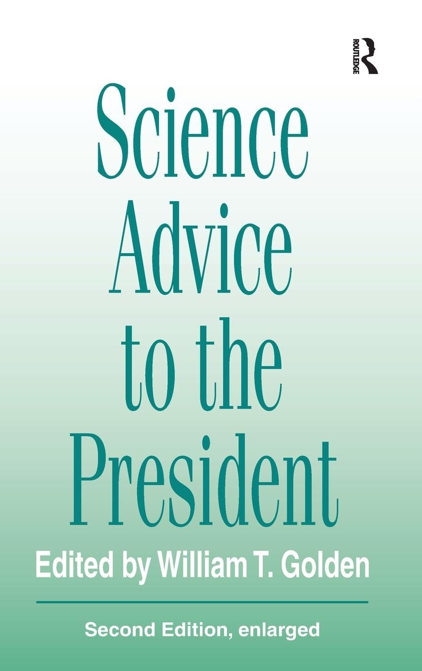 Science Advice to the President Business, Finance & Career