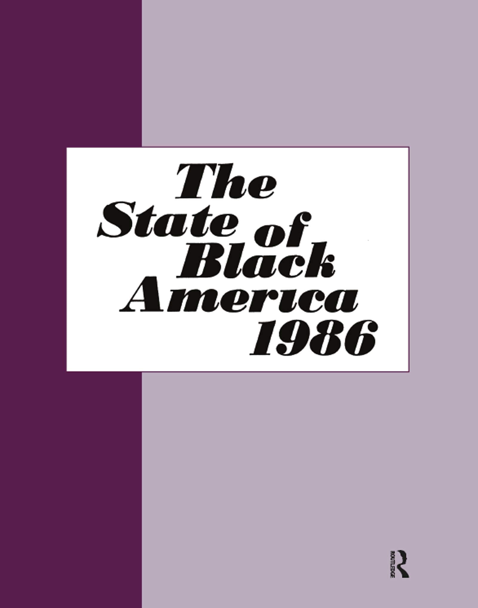 State of Black America - 1986 Books