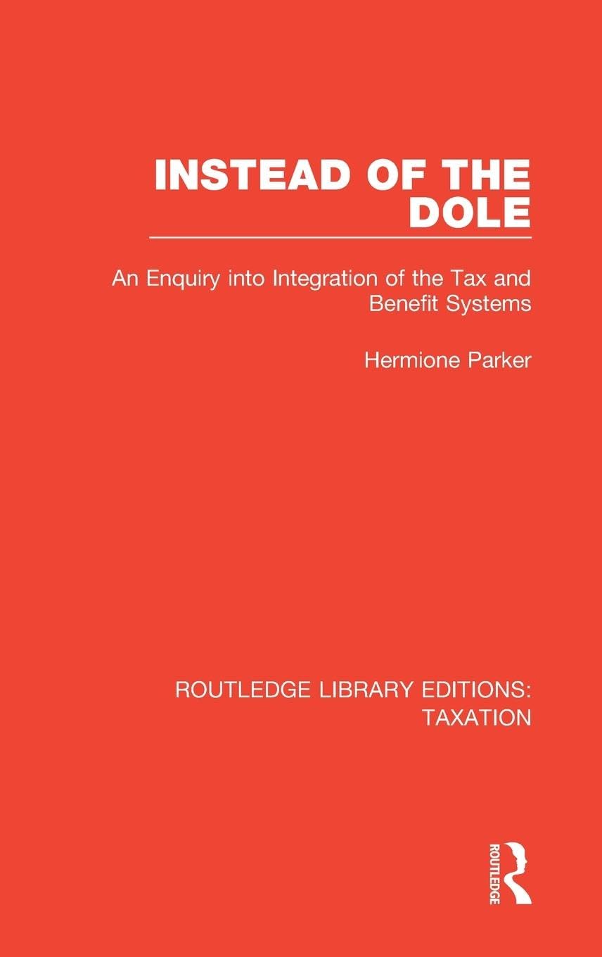 Instead of the Dole Social Sciences