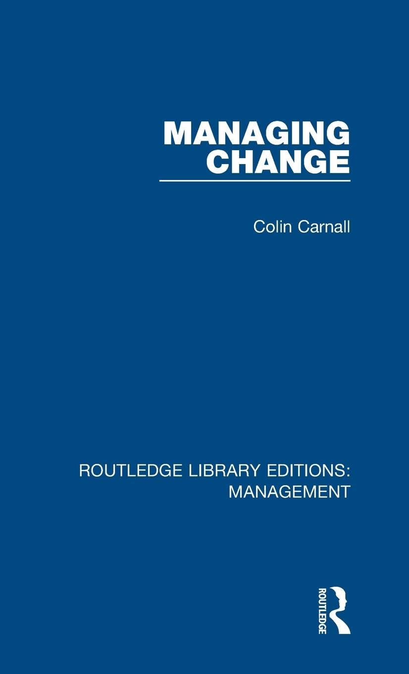 Managing Change Business, Finance & Career