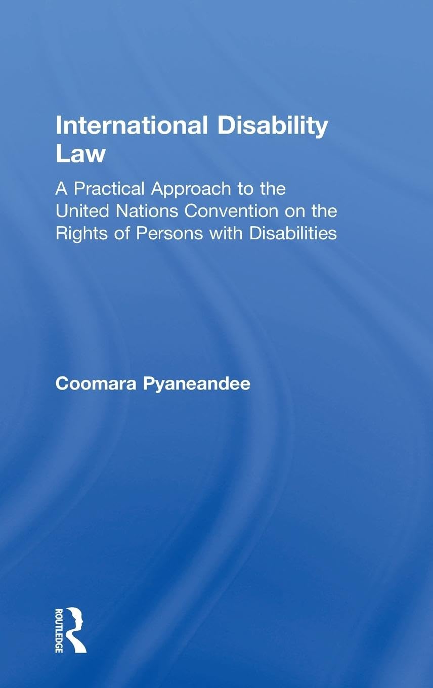 Product Image: International Disability Law