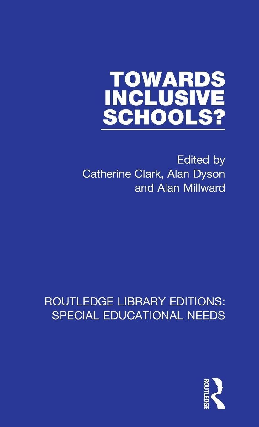 Product Image: Towards Inclusive Schools?