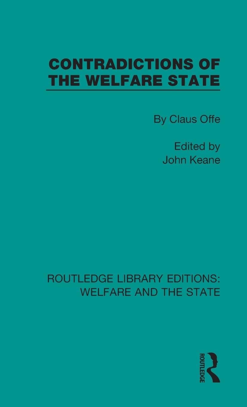 Contradictions of the Welfare State Social Sciences