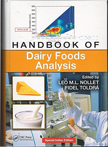 Handbook Of Dairy Foods Analysis Leo M.L. Nollet Books