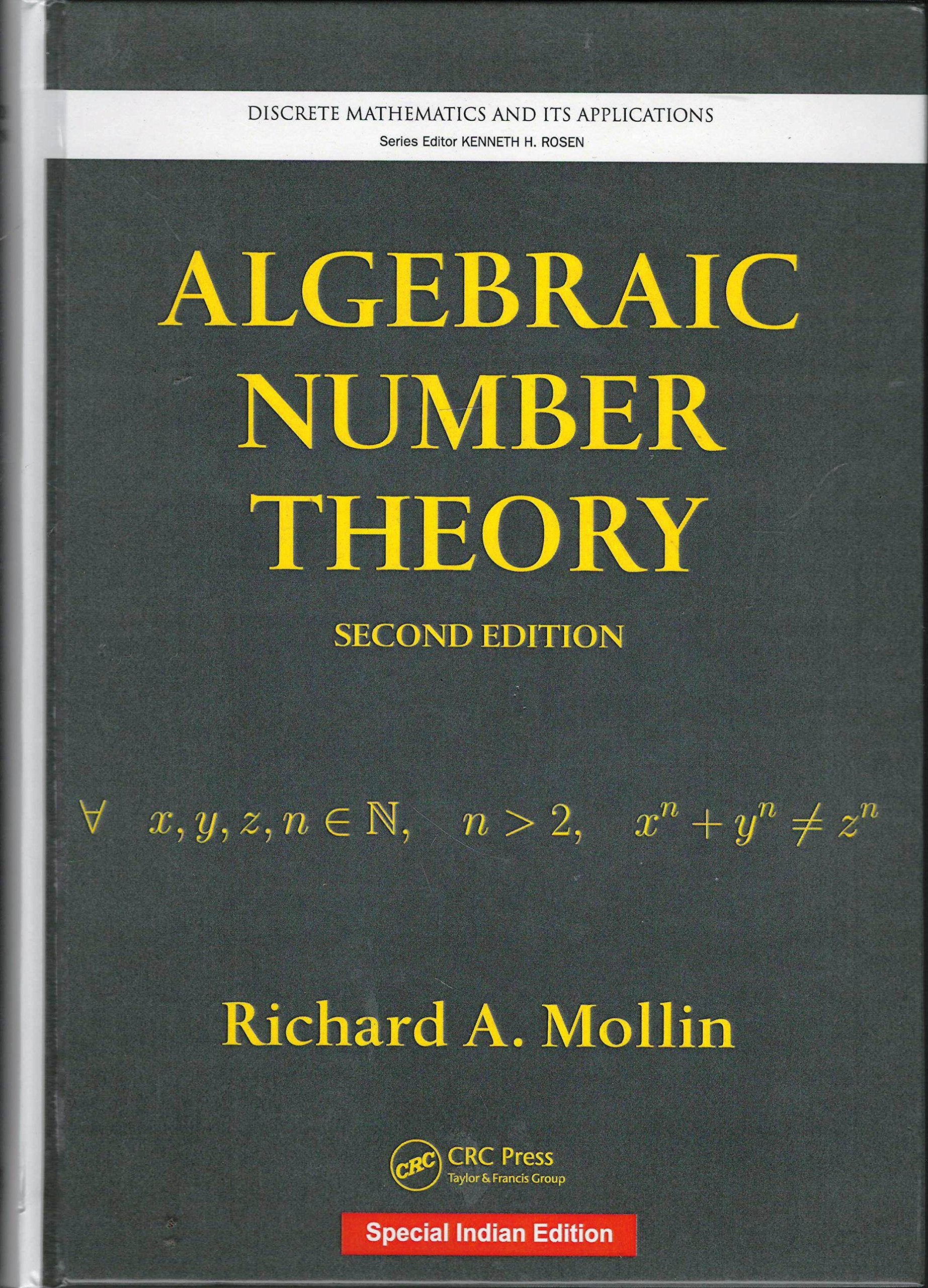 Algebraic Number Theory (2nd Edition) Richard A. Mollin Books