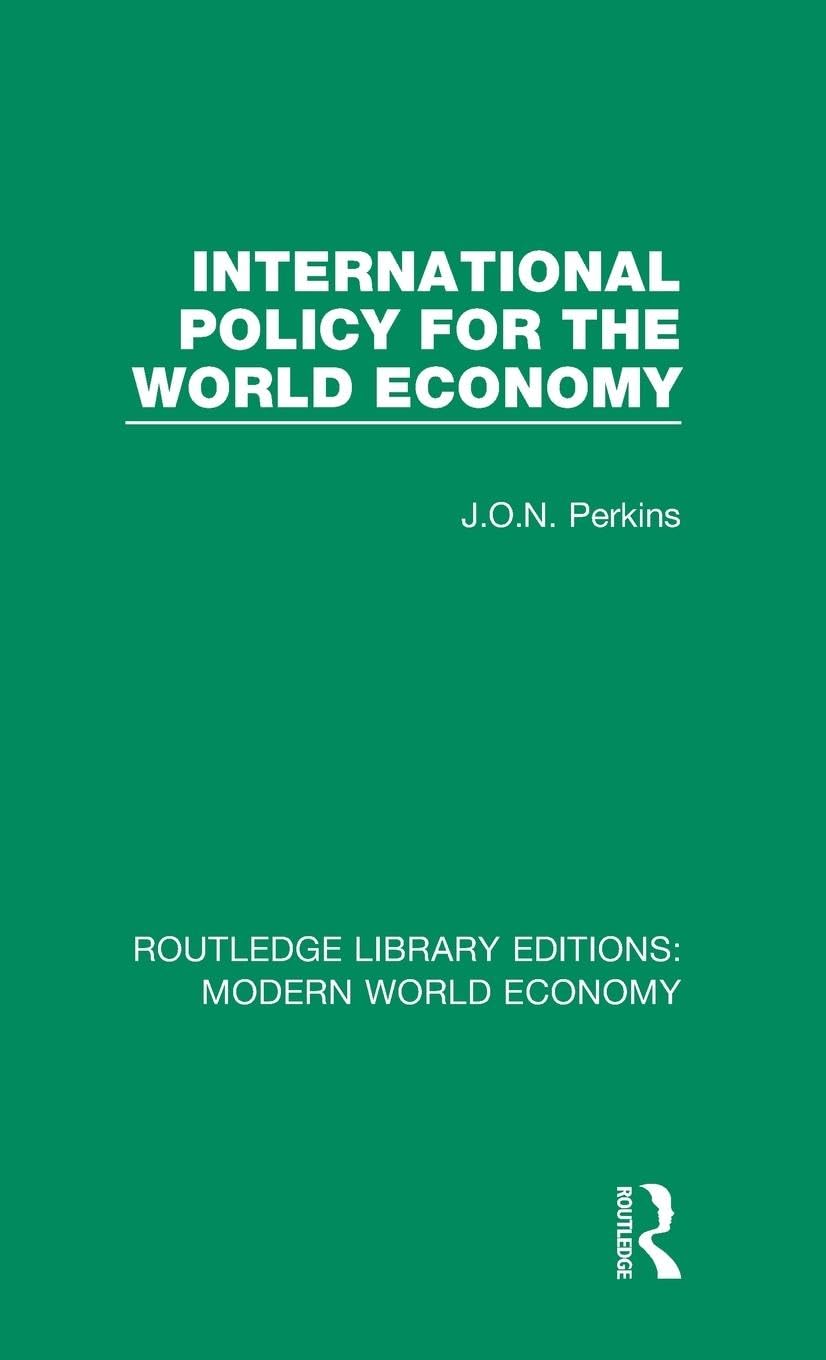 International Policy for the World Economy Business, Finance & Career