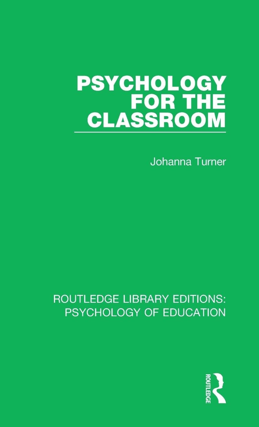 Psychology for the Classroom Psychology