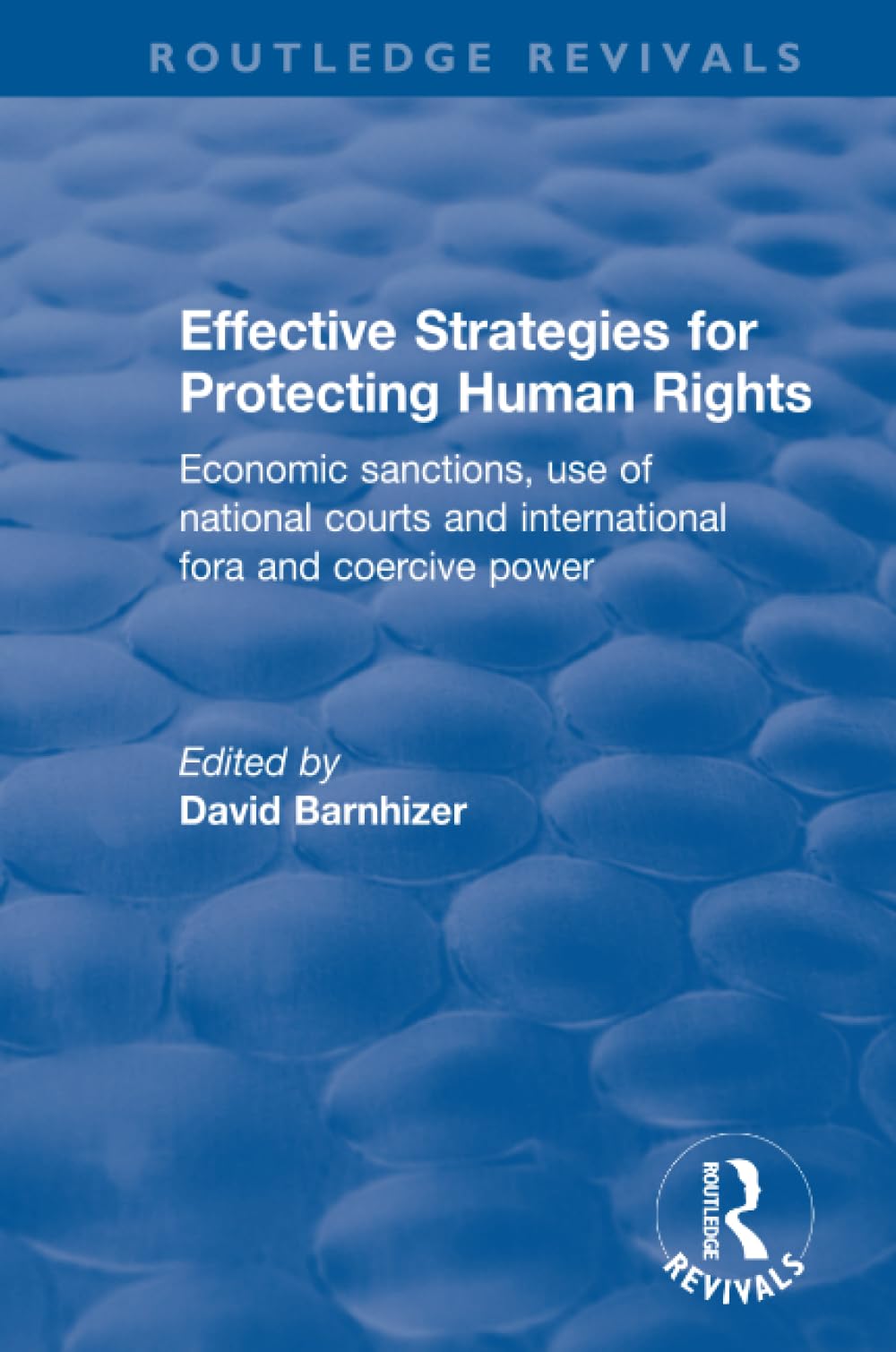 Effective Strategies for Protecting Human Rights: Economic Sanctions, Use of National Courts and International Fora and Coercive Power (Routledge Revivals) Law